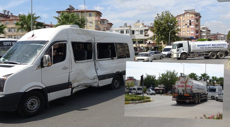 Yangina Su Ta Iyan Tanker Kaza Yapti Yarali Lider Gazete Antalya