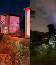 Trafo yangını ekiplerin müdahalesiyle söndürüldü