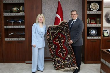 ATSO Başkanı Hacısüleyman, Rektör Özkan’ı ziyaret etti