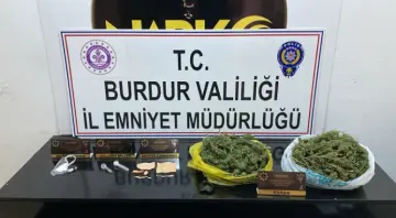 Burdur'da uyuşturucudan 2 tutuklama