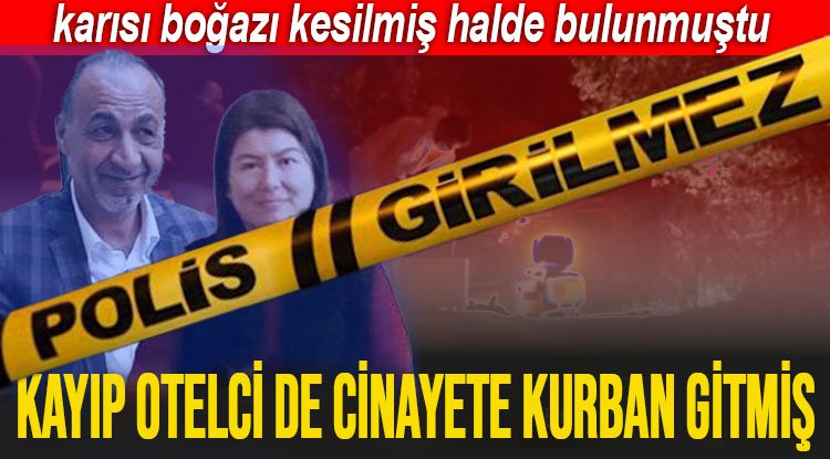 Kayip Otelci Ve Karisinin Korkunc Infazi Lider Gazete Antalya Haber Ve Antalya Spor Son Dakika Haberleri