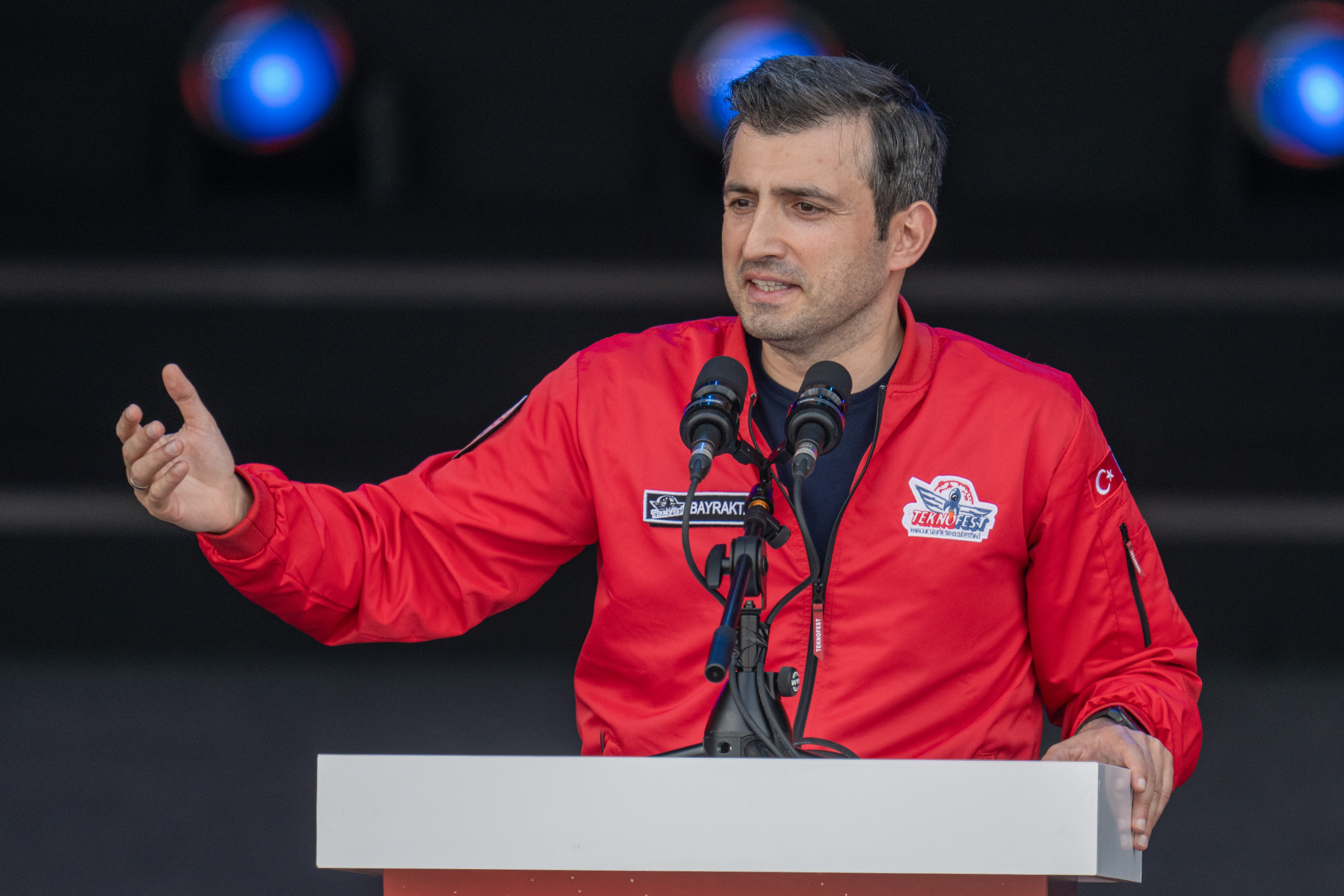 Bayraktar, TEKNOFEST KKTC'nin kapanış töreninde konuştu