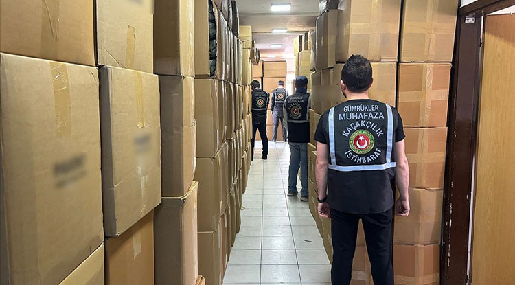 Gümrük Muhafaza ekipleri, 16,5 milyar liralık kaçakçılığı engelledi