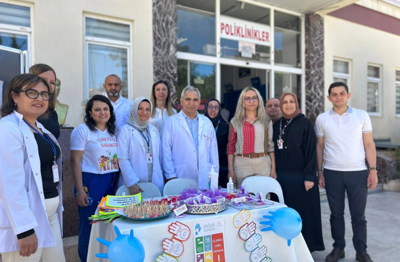 Manavgat Devlet Hastanesinde el hijyenine farkındalık etkinliği