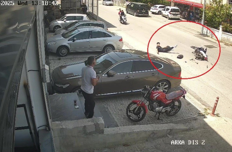 Manavgat’ta kaza yaptığına pişman oldu