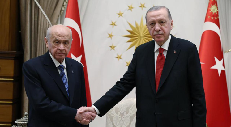 Cumhurbaşkanı Erdoğan’dan Bahçeli’ye bayram tebriği