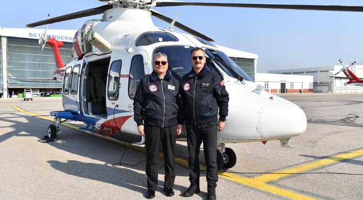 Savunma Sanayii Başkanı Görgün, GÖKBEY helikopteri ile tarihi bir uçuş gerçekleştirdi