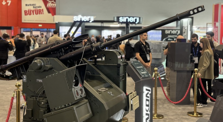 Dünyada 3 üreticisi olan top, dron avlama yeteneği kazandı