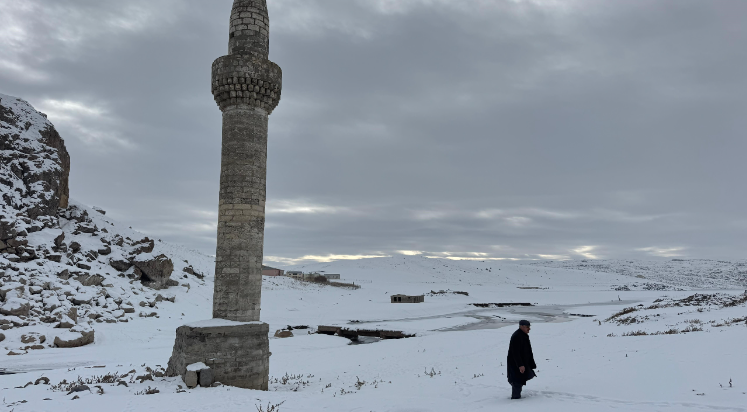 Cami minaresi Yazıcı Barajı’nın simgesi oldu