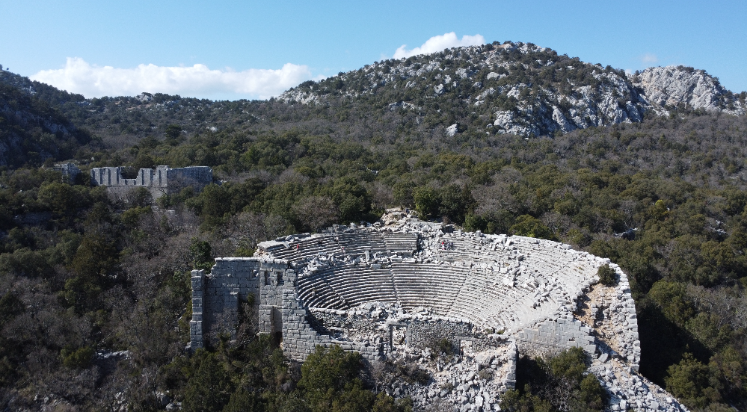 Termessos tarih ve doğa tutkunlarının uğrak noktası oldu