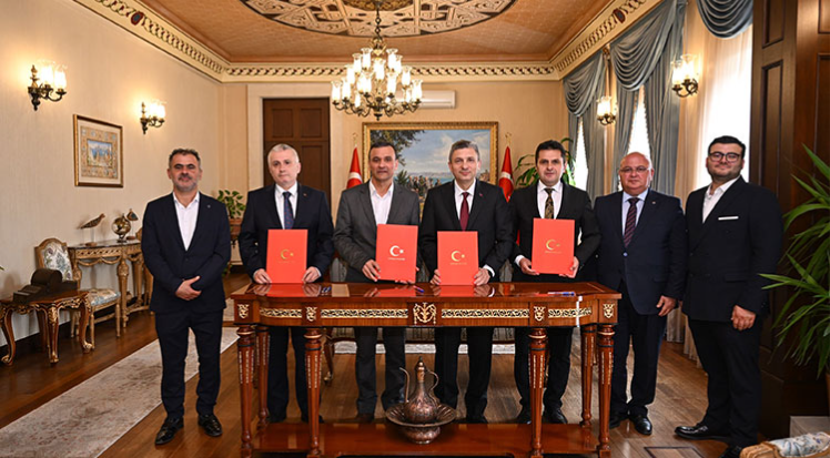 Özel projeli ilkokul binası için protokol imzalandı