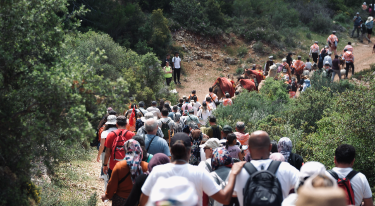 Kaş'ta renkli etkinlik
