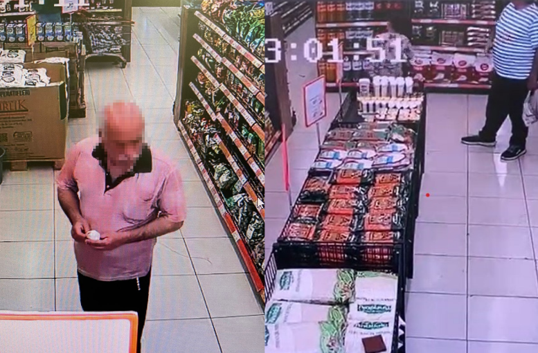 Torununa muz almak isterken cüzdanı çalındı